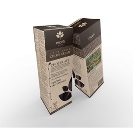 Hair Color EKOEH BRASIL Cream Chocolate, PPD FREE, VEGAN 2.7fl.oz