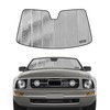 Pigenius Windshield Sunshade for Ford Mustang Coupe 2005-2009, Custom Fit