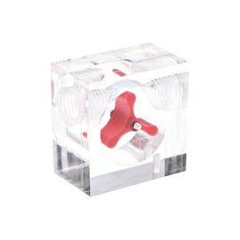 flow indicator G1/4 square - plexi