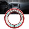 KIMISS Car Luminous Ignition Switch Ring Key Hole Cover Trim