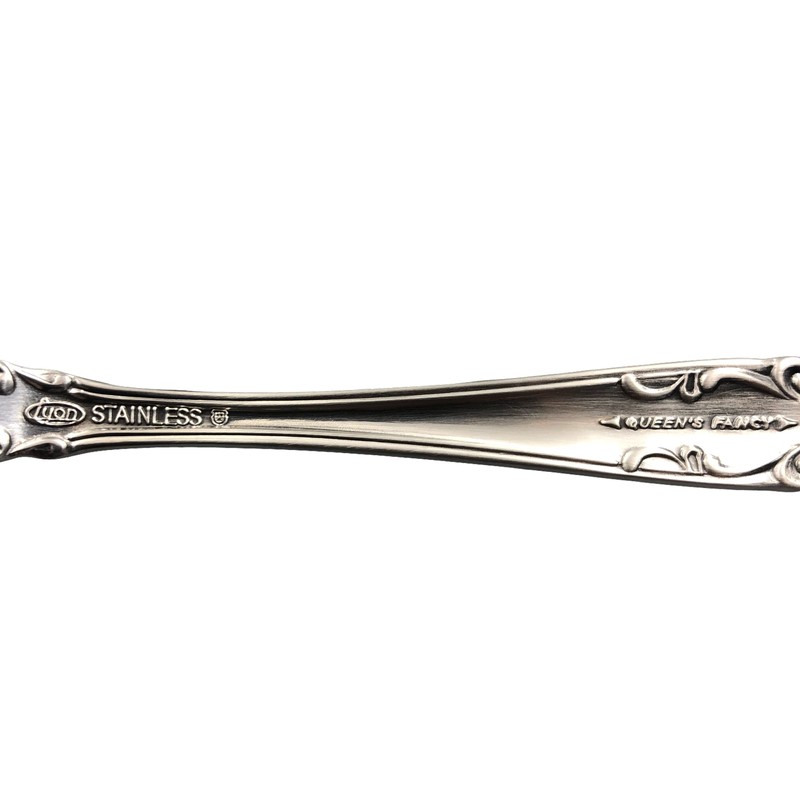 Lyon Queens Fancy 18/8 Stainless Steel Teaspoon (Set of Four)