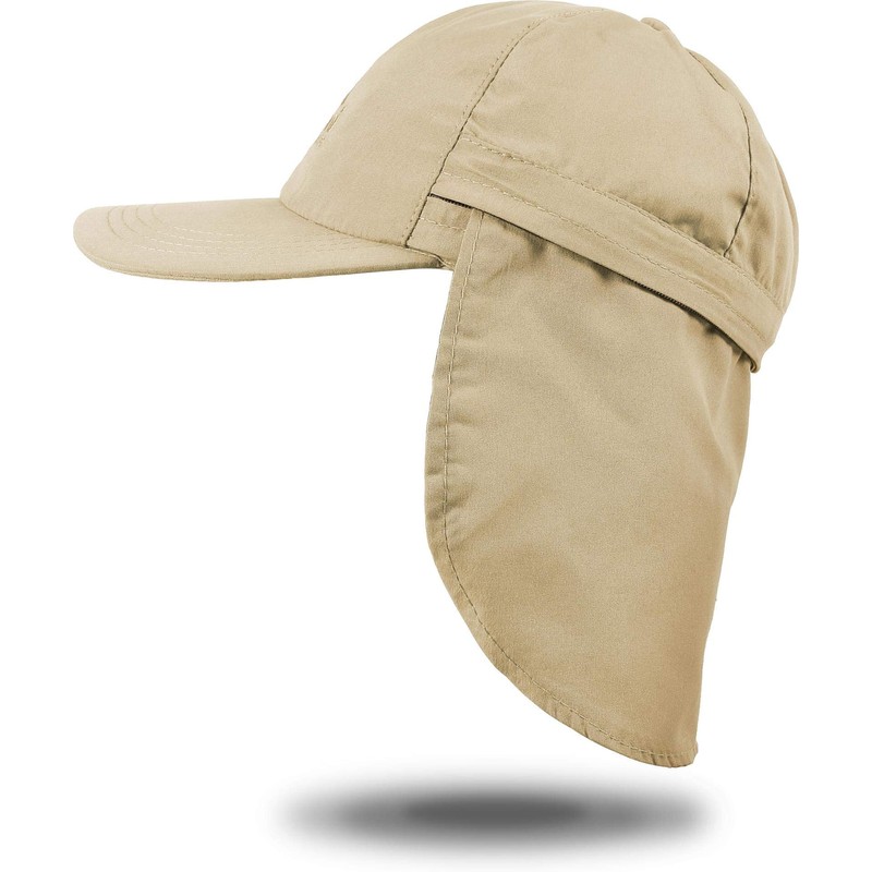 normani Savannah Summer Cap with Roll-Up Neck Protection, khaki, 61