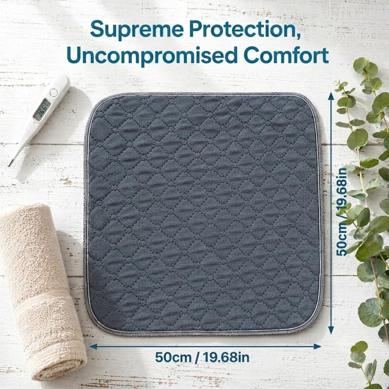 FTISSLY 2 PCS Absorbent Incontinence Chair Pads Seat Protector Pads