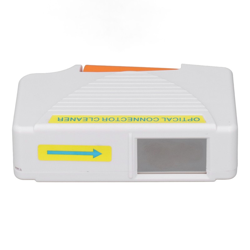 White Fiber Optic Cleaning Box Lightweight SC FC ST LC