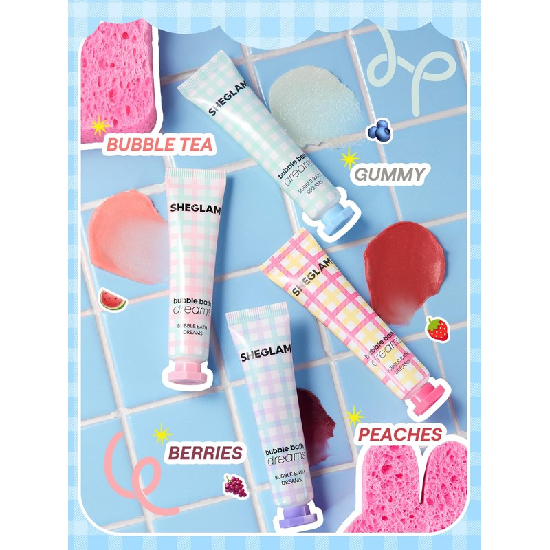 SHEGLAM Bubble Kiss Lip Balm Semi-Matte Nourishing & Hydrating Moisturizing