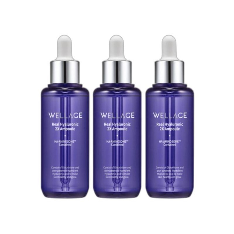 Wellage Hyaluronic Acid Season 3 Real Hyaluronic 2X Ampoule 70ml,
