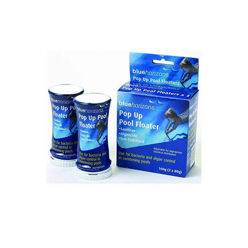 AQUASPARKLE 2 x Pop Up Ezy Float Swimming Pool Chlorine