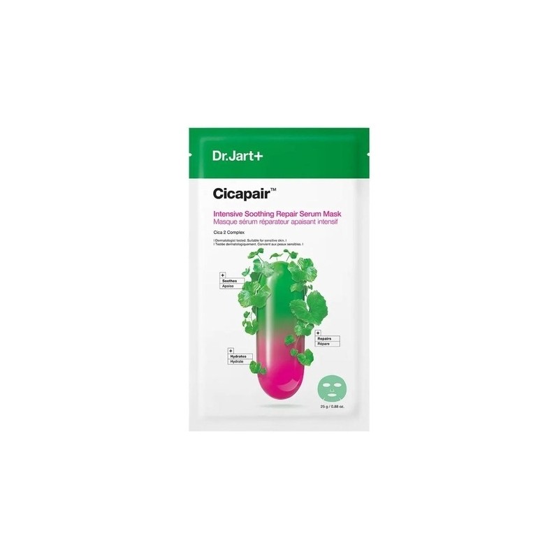 Dr. Jart Cicapair Intensive Soothing Repair Serum Mask 1 sheet