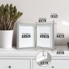 Afuly Photo Frame, 2 Sides, 2L Picture Stand, Stylish, Simple,