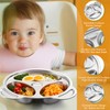 Jinei 10 Pieces Kids Stainless Steel Utensils Set Include 2