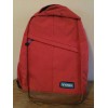 BONDKA RED BACKPACK WITH LAPTOP POCKET FITS UP TO 15”