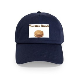CafePress Hot Little Biscuit Cap Unique Adjustable Baseball Hat Navy