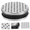 Ciieeo 3-Piece Cheese Grater Set with Container Dual-Sided Stainless Steel