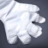 Artibetter Disposable Clear Gloves 50PCS Long Arm Plastic Gloves Latex