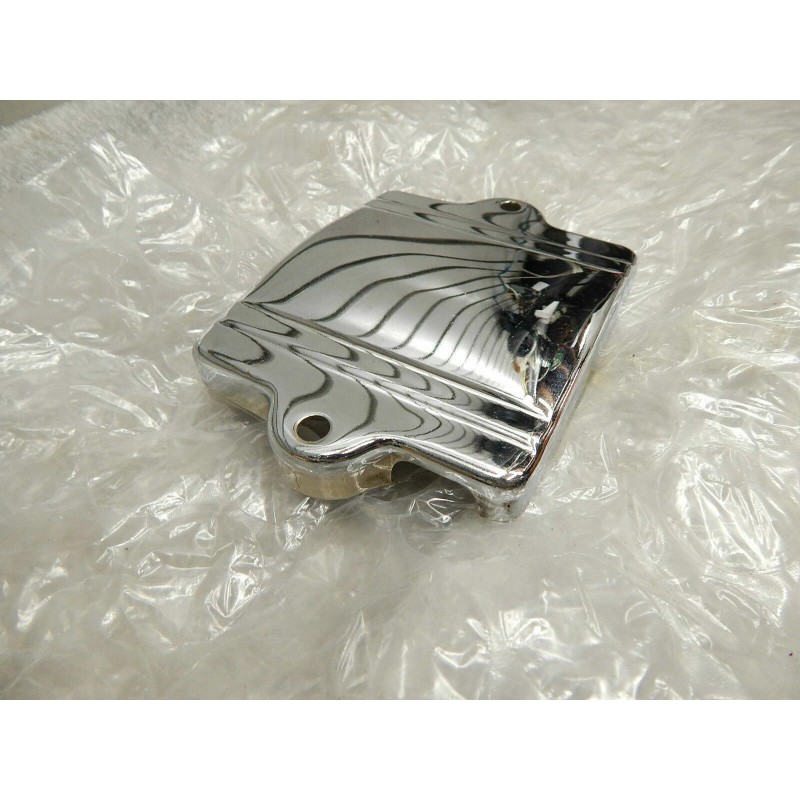 superior harley Chrome Battery Cover 6V Harley Panhead Knucklehead UL