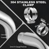 4 inch Diesel Exhaust, Exhaust Pipe Tip Elbow with a