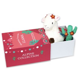 Foothill Toy Co. Animals in Boxes - 'Dolly The Llama' Playset with Stuffed Llama & Accessories