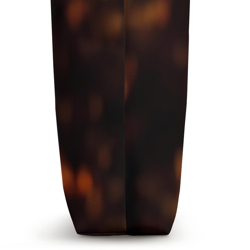 Dark Tortoiseshell Tortoise Shell Pattern Tote Bag