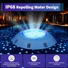 DouSeiAi 12V 45W RGB Color-Change LED Pool Light with Remote,