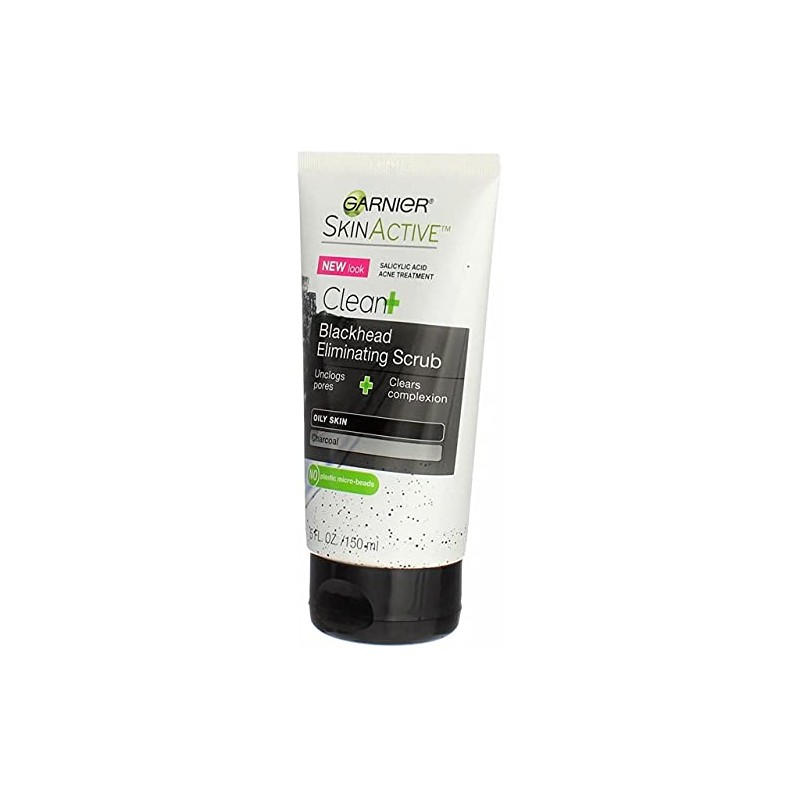 Garnier Clean Scrub Blackhead eliminando 5 onzas (paquete de 3)