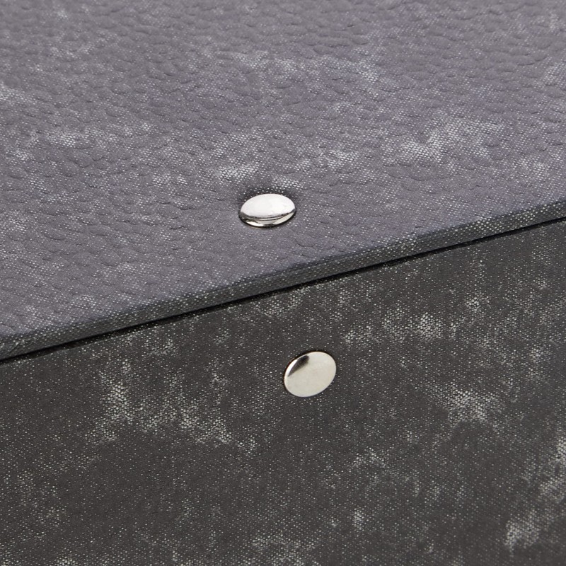 Rexel Classic Foolscap Lock Spring Box File - Black/ Green,