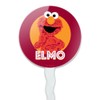 Sesame Street Elmo Scribble Cupcake Picks Toppers Decoration Set of