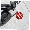 Abaodam 1 Pair Aluminium Alloy Bike Pedals with Rolling Beads