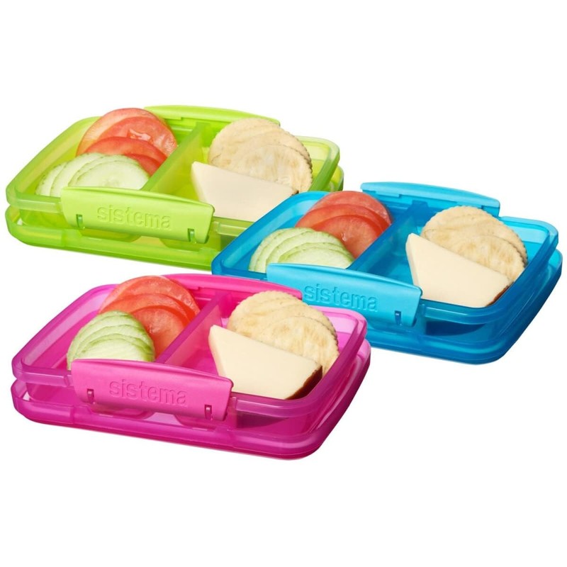 Sistema Lunchbox Small Split 2fach unterteilt pink 5000095