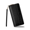 Energather Wristlet Wallets for Women, PU Leather Clutch Wallet Purse