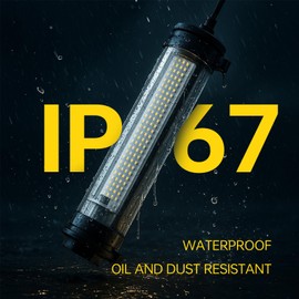 IP66 Explosion Proof LED Machine Light Work Tube Industrial Lighting for CNC Machine 110V to 220V (48w)