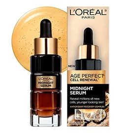 L'Oréal Paris Suero Antienvejecimiento Perfect Midnight (1 onza líquida)