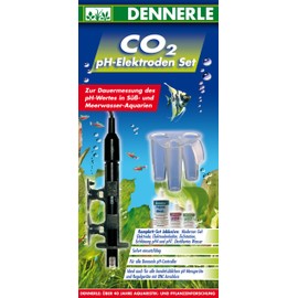 Dennerle CO2 pH-Elektroden Set - Komplettset zur Dauermessung des pH-Werts im Aquarium