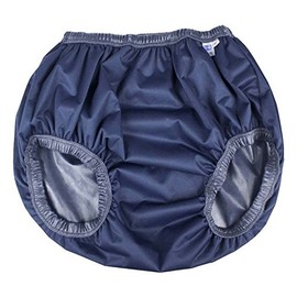 GaryWear Active Brief, Size Large, Navy, Each