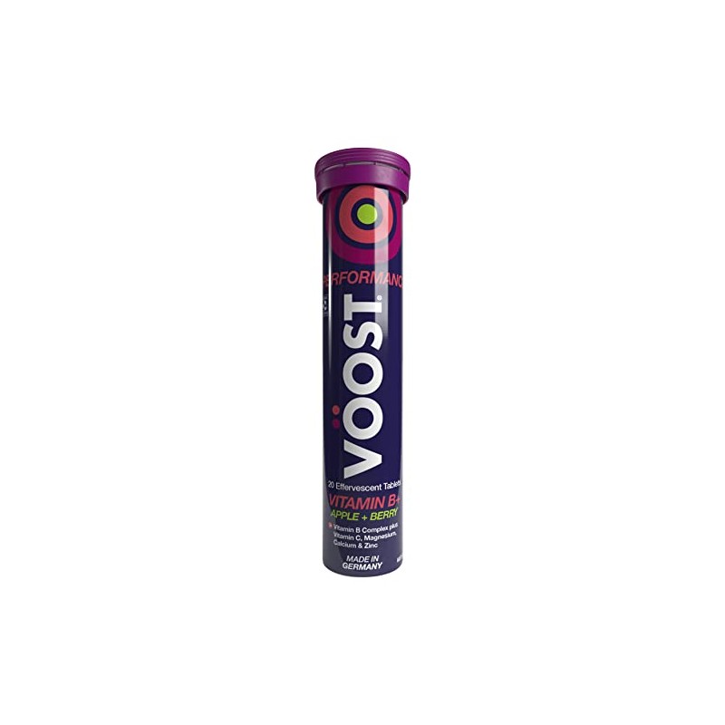 Voost Performance Vitamin B+ Apple + Berry Effervescent Tablets 20