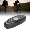 Bike Rear Light Smart Remote Control Turn Signal USB Rechargeable