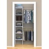 ClosetMaid SuiteSymphony Wood Closet Organizer Starter Kit with Tower and