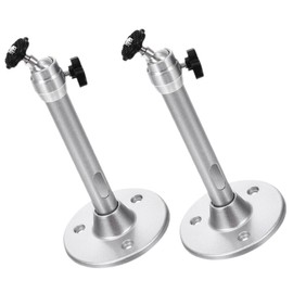 TEHAUX 2pcs Aluminum Alloy Projector Ceiling Mount Projector Holder Sleek Design for Home Theater Office Use