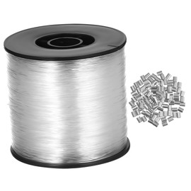 Gadpiparty 1set Nylon Fishing Wire Monofilament Invisible Hanging Cord for Crafts High Strength Smooth for Decorations and Jewelry Making