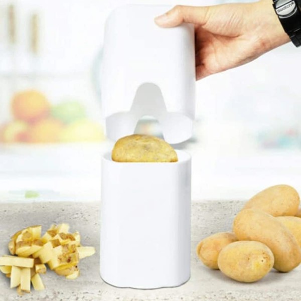 Manual Potato Slicer, Professional Potato Slicer, Vegetable with Grid for