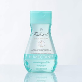 TEATRICAL Agua Micelar con Células Madre de Aguacate, Elimina Impurezas, Desmaquilla, Manteniene la Humectación y Suavidad de la Piel, Botella Verde 600 ml