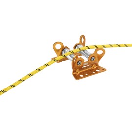 PETZL Roller Coaster Reversible Protection on Moving Rope Bearings Yellow U