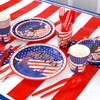EIMMBD 170 PCS 4th of July Decorations Set, Patriotic Party