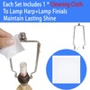 HOKIMEEN Lamp Shade Harp Holder for Spider Lampshade,7/8/9/10 Inch Height
