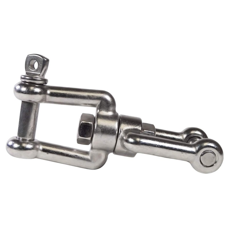 MarineNow Jaw - Jaw Swivel Anchor Connector 316 Stainless Steel