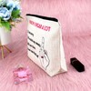 Funny Gift for Friend Coworker Cosmetic Bag Funny Sarcastic Gift