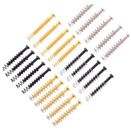 Abaodam Electric Guitar Pickup Height Adjustment 25pcs Set of Screws Springs Dual Coil Pickup Easy Install Accessory