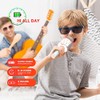 Micrófono Karaoke Bluetooth Inalámbrico Portátil con Luces LED