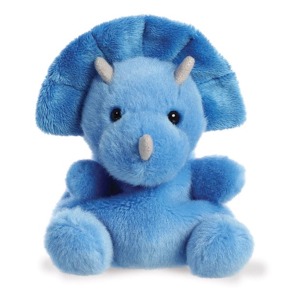 Aurora, 33616, Palm Pals Tank Triceratops Dinosaur, 5In, Soft Toy,