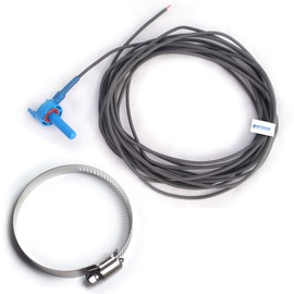 Optimum Pool Technologies® Water/Air/Solar Temperature Sensor Compatible Replacement for Pentair® - Compatible Replacement for 520272 - Includes 2" Pipe Clamp