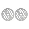 2pcs Meat Grinder Plate Professional Replaceable Efficient Safe Stainless Steel